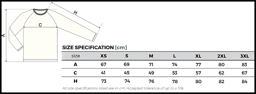/tricko tabulka velkost dlhy ruk